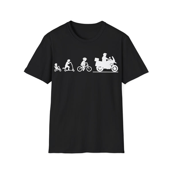 Motorcycle Life Cycle T-Shirt — Evolution of Riders Graphic Tee