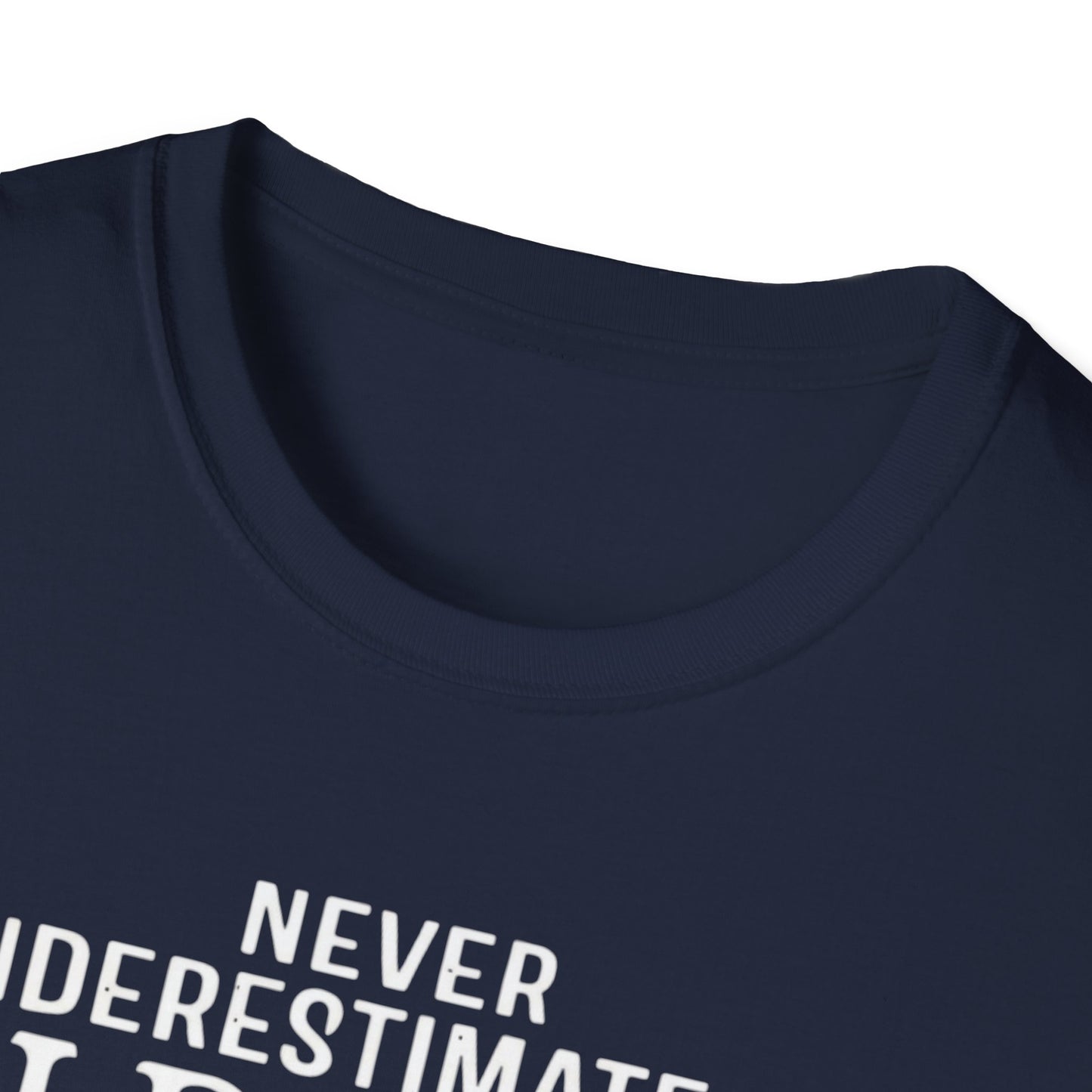 Never Underestimate an Old Man with Motorbike T-Shirt