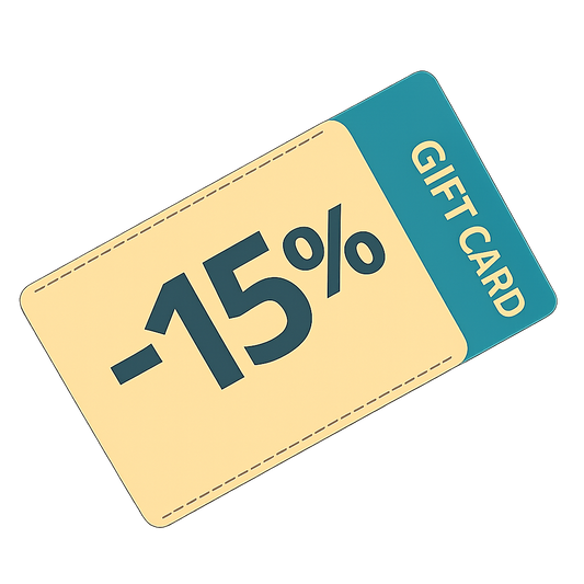 -15% Gift Card (Next Order)